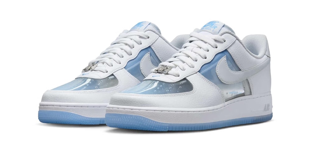 The Nike Air Force 1 Low "Invisible Woman 2.0" Appears With See-Through Uppers