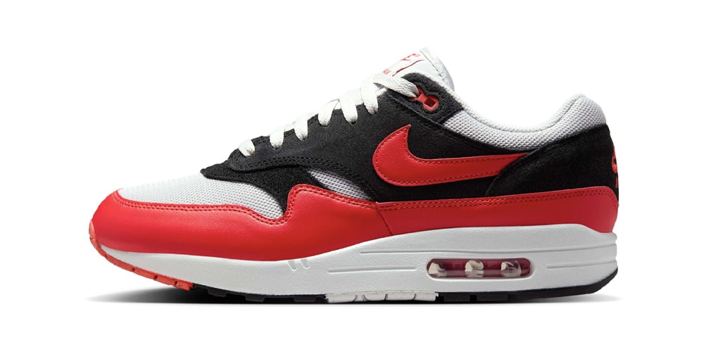 The Nike Air Max 1 "Light Crimson" Is Red Hot