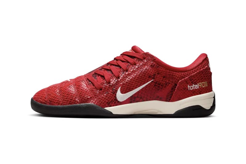 Nike Total 90 III Snakeskin Pack Fire Red Pale Ivory Collection IB4204-100 IB4204-600 Release Info