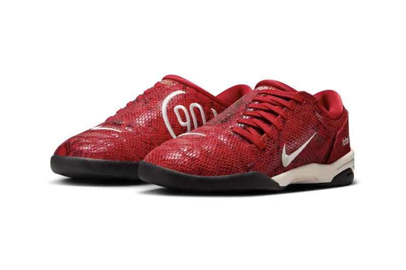 Nike Total 90 III Snakeskin Pack Fire Red Pale Ivory Collection IB4204-100 IB4204-600 Release Info