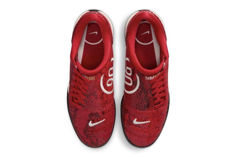 Nike Total 90 III Snakeskin Pack Fire Red Pale Ivory Collection IB4204-100 IB4204-600 Release Info
