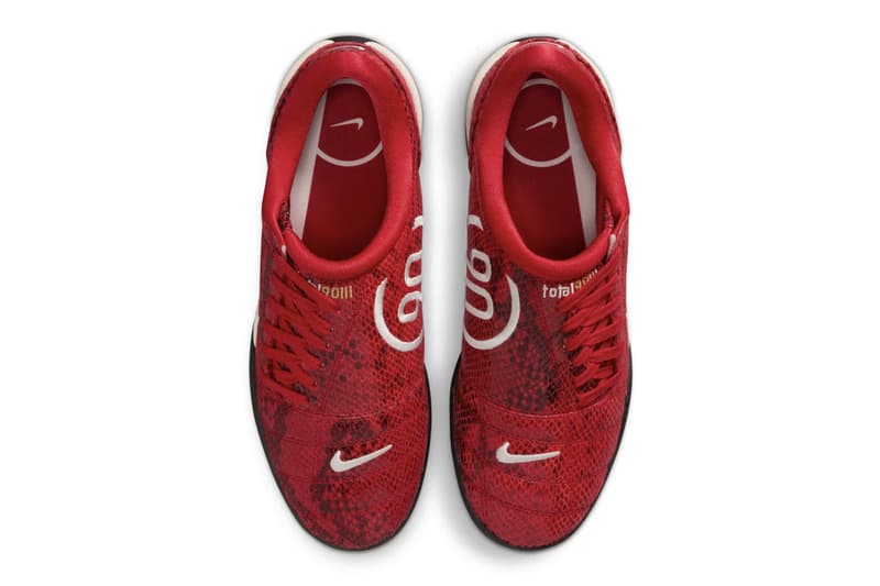 Nike Total 90 III Snakeskin Pack Fire Red Pale Ivory Collection IB4204-100 IB4204-600 Release Info