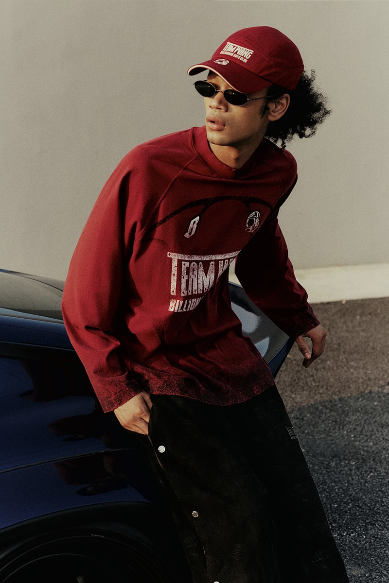 "Life Is a Race" for TEAM WANG design and Billionaire Boys Club's Latest Capsule pharrell williams jackson wang bbc team joopiter 