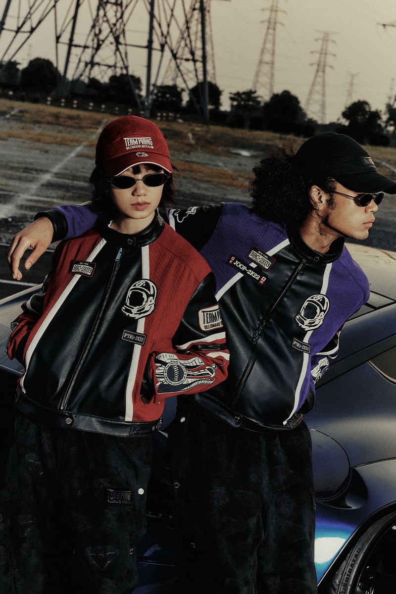 "Life Is a Race" for TEAM WANG design and Billionaire Boys Club's Latest Capsule pharrell williams jackson wang bbc team joopiter 