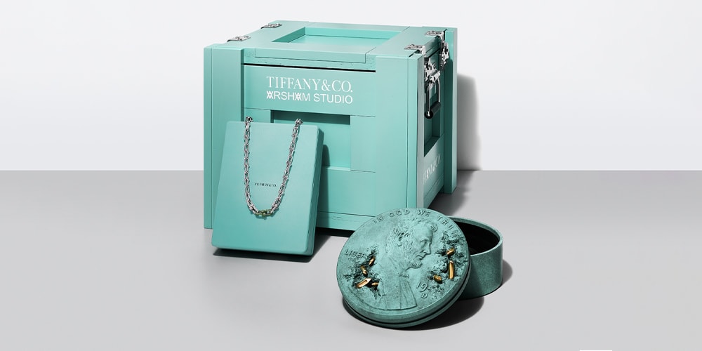 Tiffany & Co. and Daniel Arsham Unveil "The Bronze Eroded Penny Vessel"