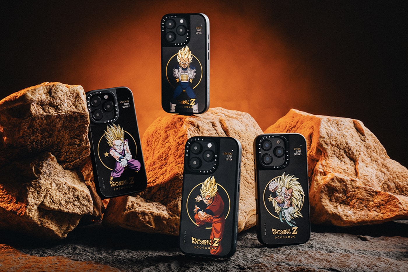 'Dragon Ball Z' × CASETiFY Collaboration Release Info Scouter-Inspired AirPods Max Case Goku Vegeta Frieza Majin Bu Gotenks