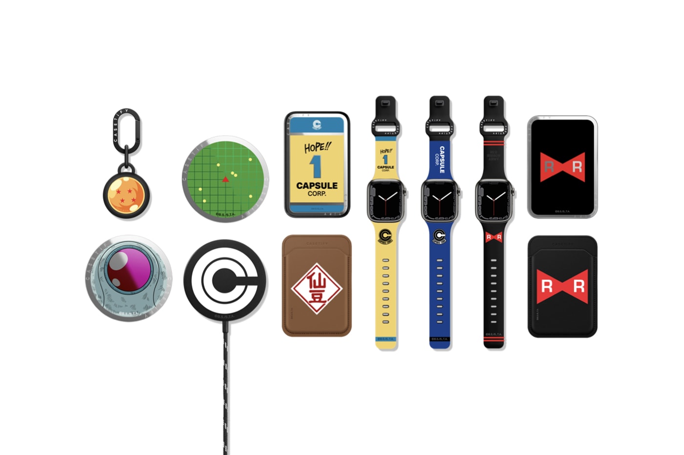 'Dragon Ball Z' × CASETiFY Collaboration Release Info Scouter-Inspired AirPods Max Case Goku Vegeta Frieza Majin Bu Gotenks