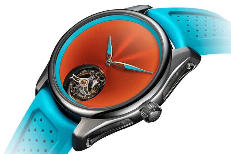 H. Moser & Cie. Pioneer Spiced Aqua Collection  Pioneer Centre Seconds Pioneer Tourbillon Pioneer Cylindrical Tourbillon Skeleton Release Info