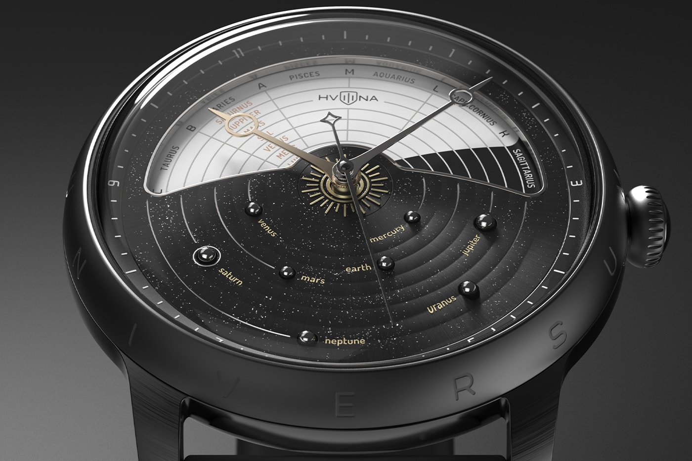 HVILINA Universum Cosmographia 3D Planetarium Watch Release Info