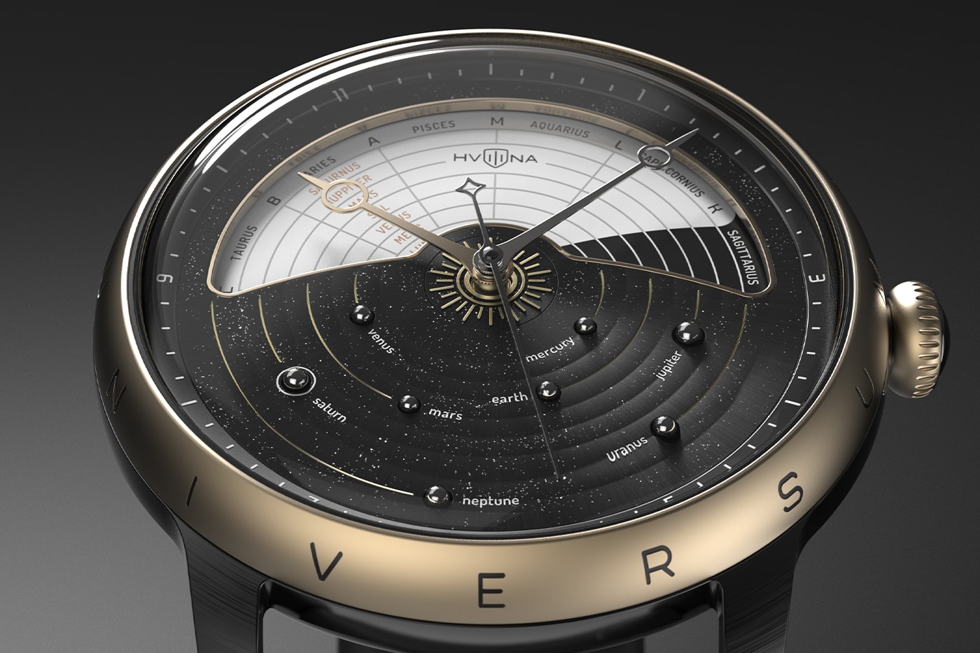 HVILINA Universum Cosmographia 3D Planetarium Watch Release Info