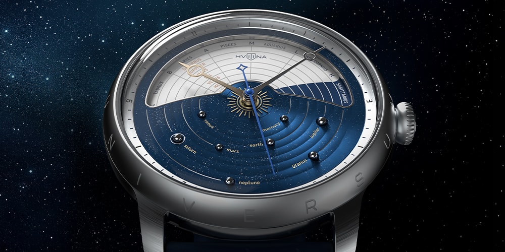 Map the Cosmos on Your Wrist With HVILINA’s Universum Cosmographia Wristwatch