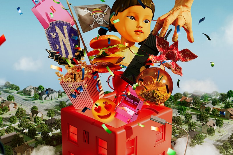 Netflix Unveils First-Ever Netflix House in Philadelphia and Dallas Wednesday One piece Squid game Stranger Things