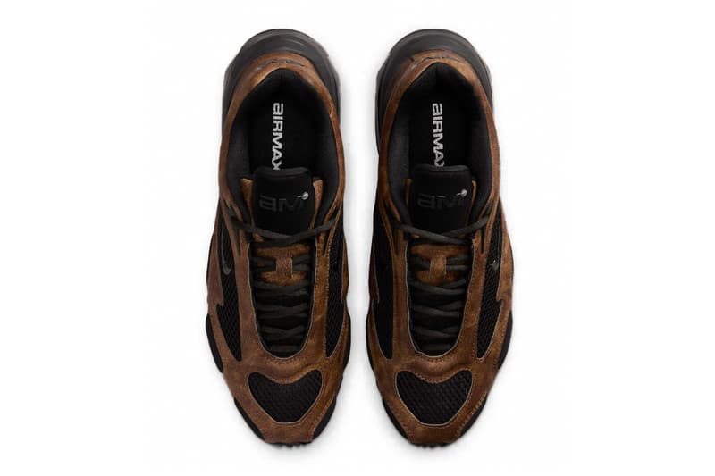 Nike Air Max Muse Receives Vintage-Inspired "Light British Tan" Colorway HQ1831-200 leather nike swoosh