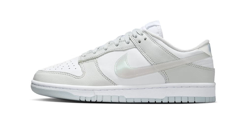 Nike Gives the Dunk Low an "Iridescent Swoosh" Update