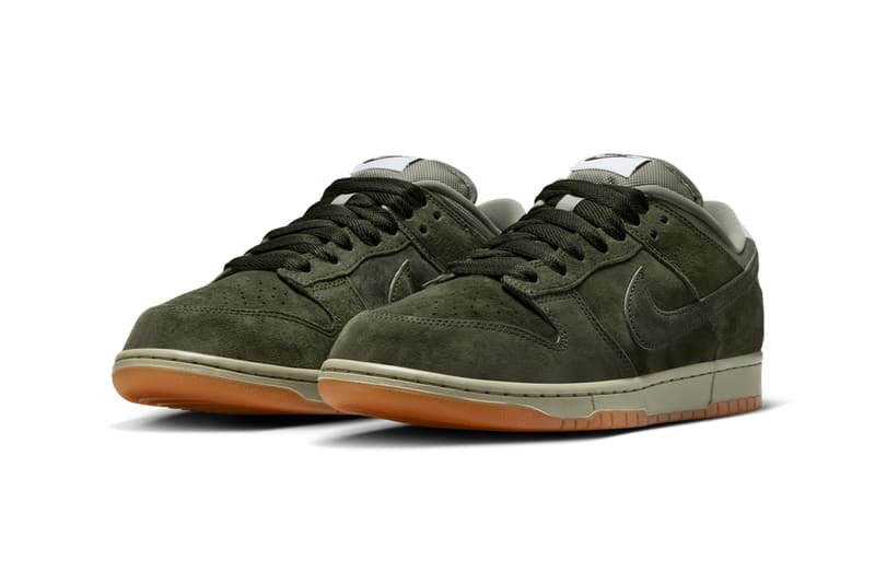 Nike SB Dunk Low Pro B Olive Green Release Info date store list buying guide photos price HJ0367-300