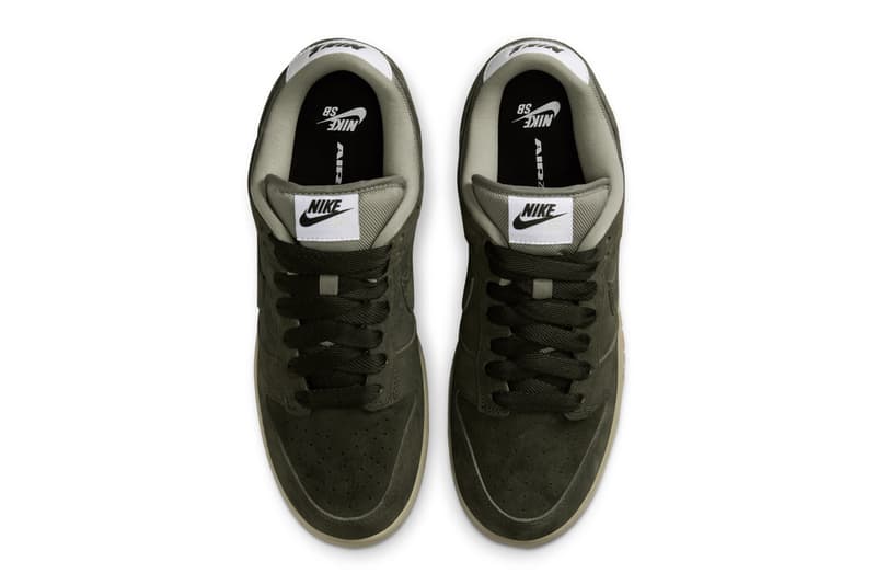 Nike SB Dunk Low Pro B Olive Green Release Info date store list buying guide photos price HJ0367-300