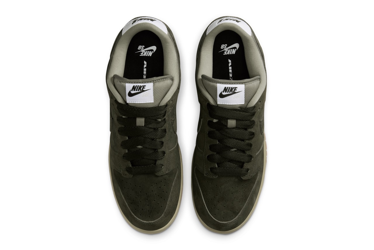 Nike SB Dunk Low Pro B Olive Green Release Info date store list buying guide photos price HJ0367-300
