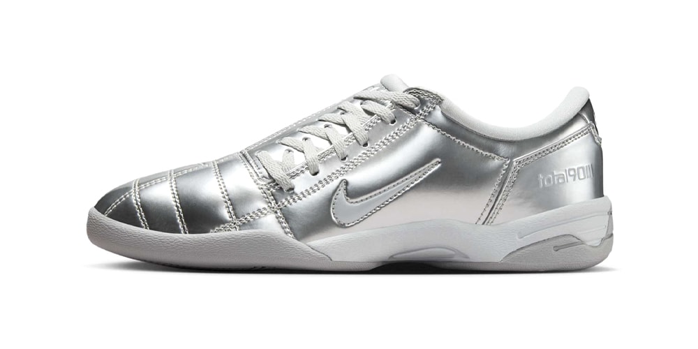 Nike Wraps the Total 90 III "Metallic Platinum" in Chrome