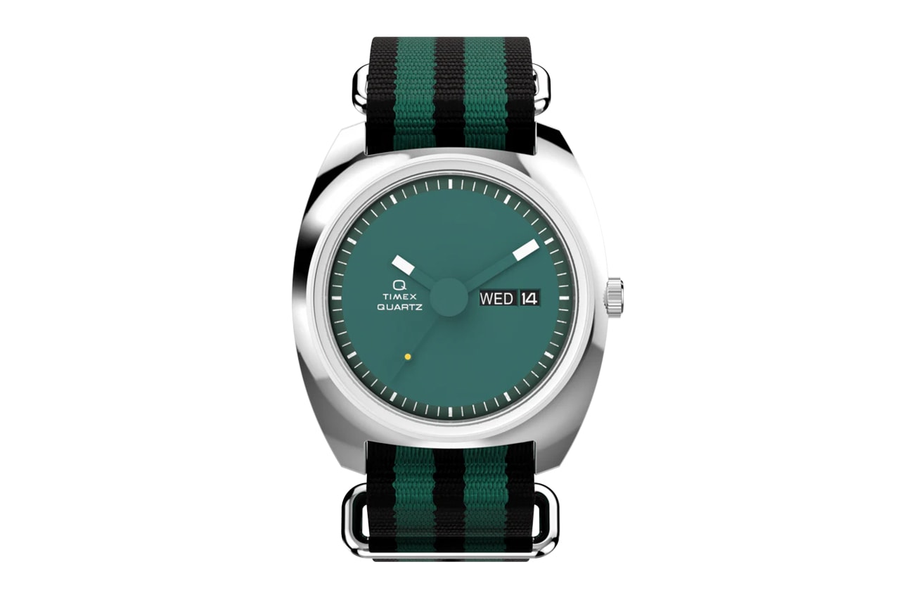 Q Timex 1975 Enigma Black Green Colorways Release Info