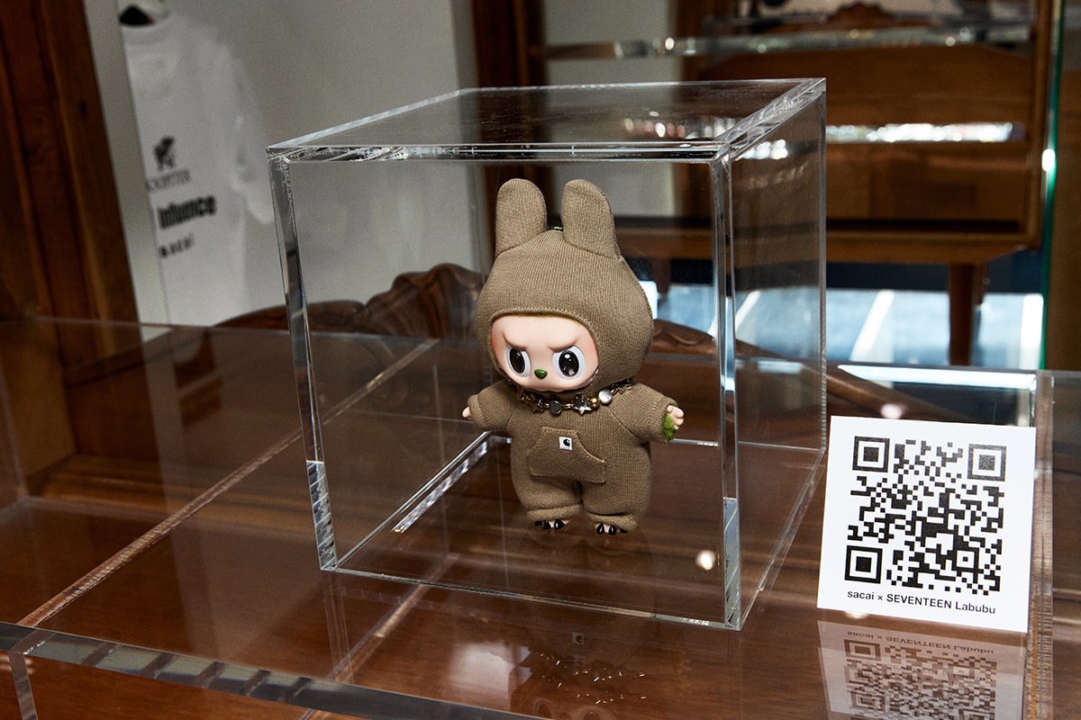 JOOPITER’s sacai SEVENTEEN Auction Labubu sold at record price
