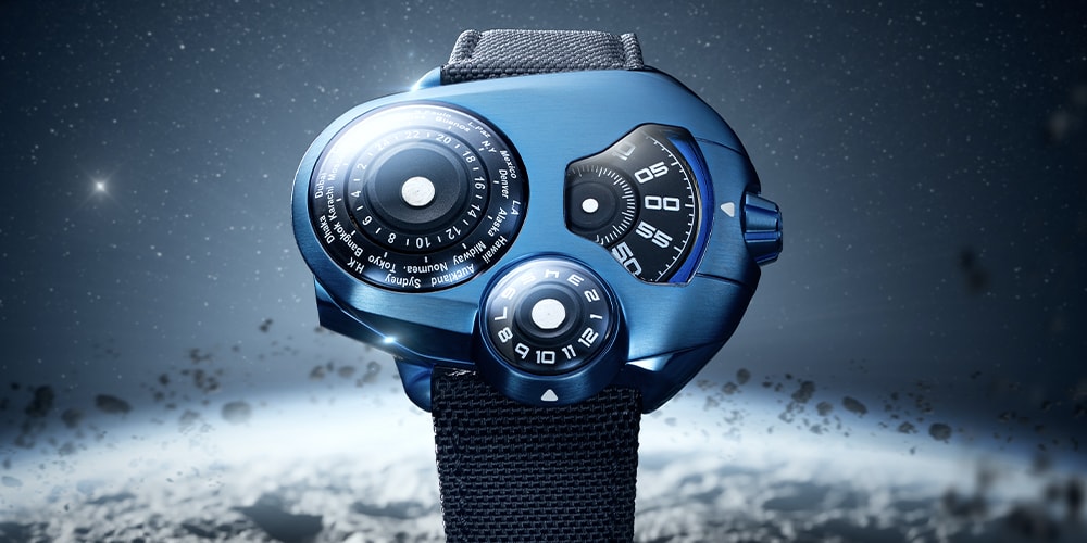SpaceOne Launches Futuristic WorldTimer Watch for Global Travelers