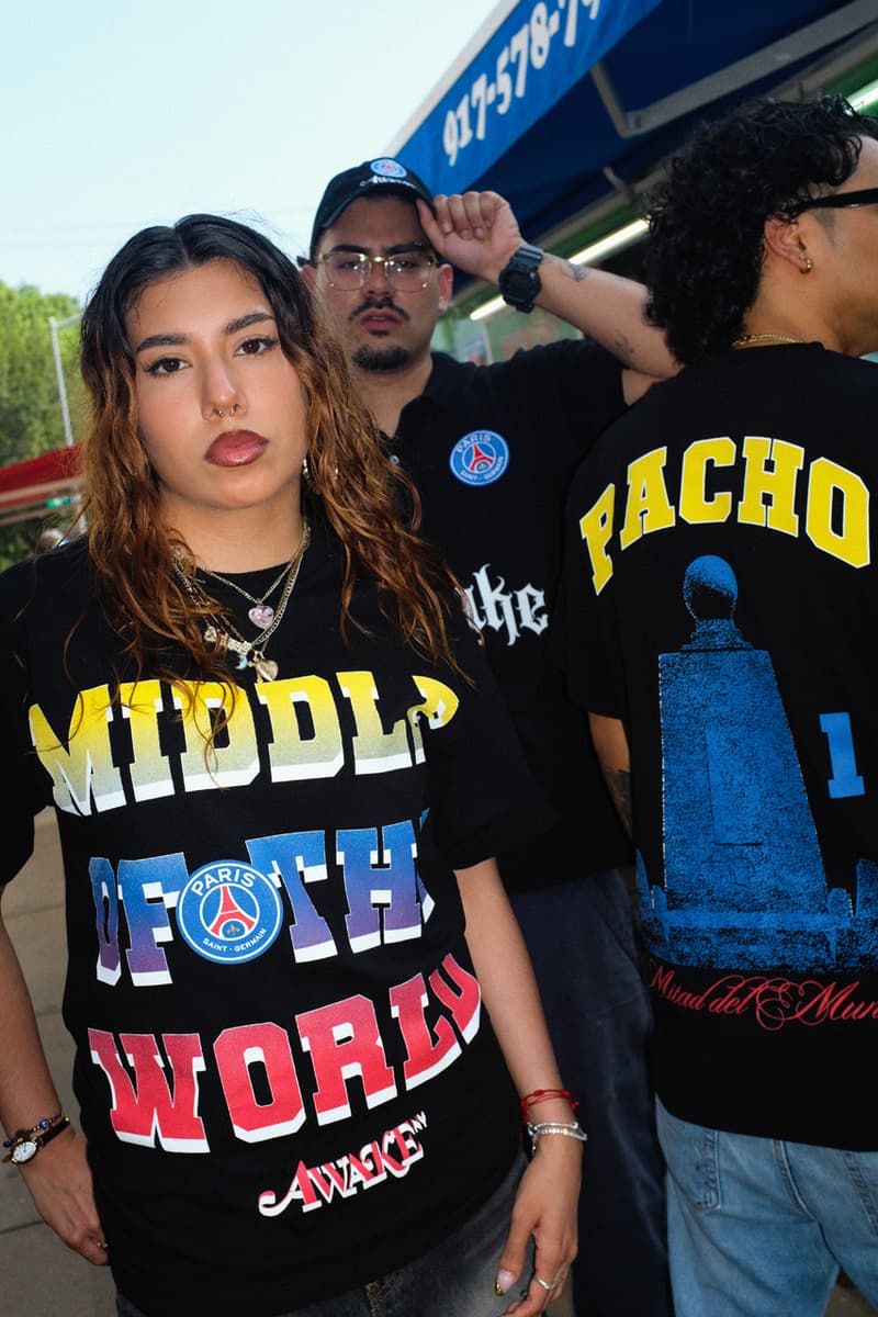AWAKE NY x Paris Saint-Germain FC Collaboration Ecuador Mitad Del Mundo