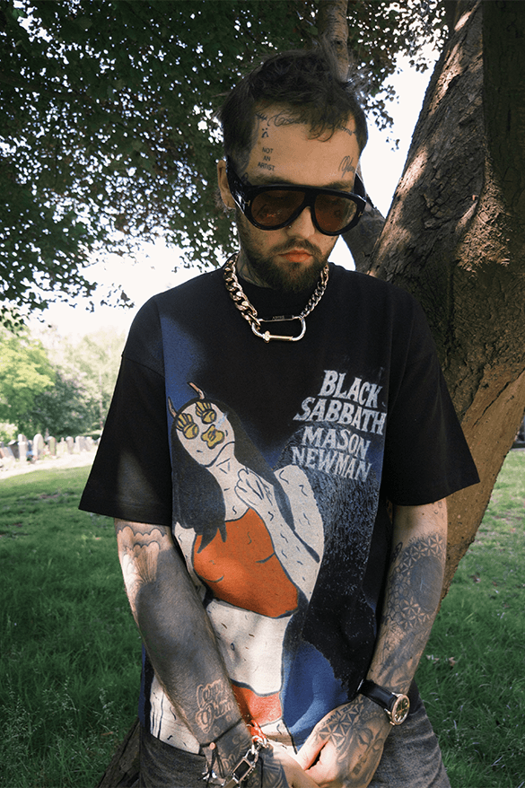 Black Sabbath Mason Newman Collaboration menswear music birmingham