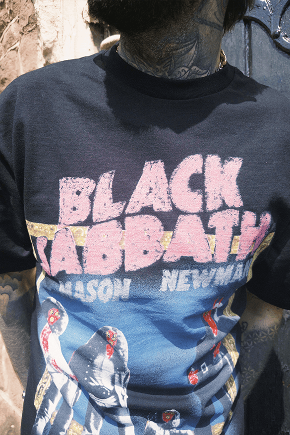 Black Sabbath Mason Newman Collaboration menswear music birmingham