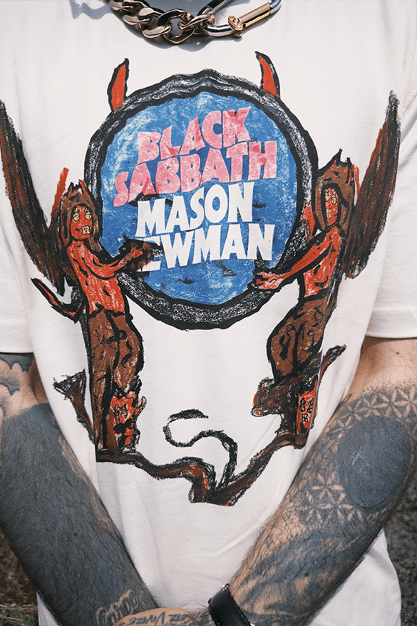 Black Sabbath Mason Newman Collaboration menswear music birmingham