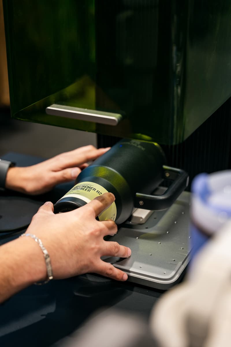 jd sports city centre mirdif store opening puma nike adidas sportswear shopping dubai party event dj ruuz stanley customization 