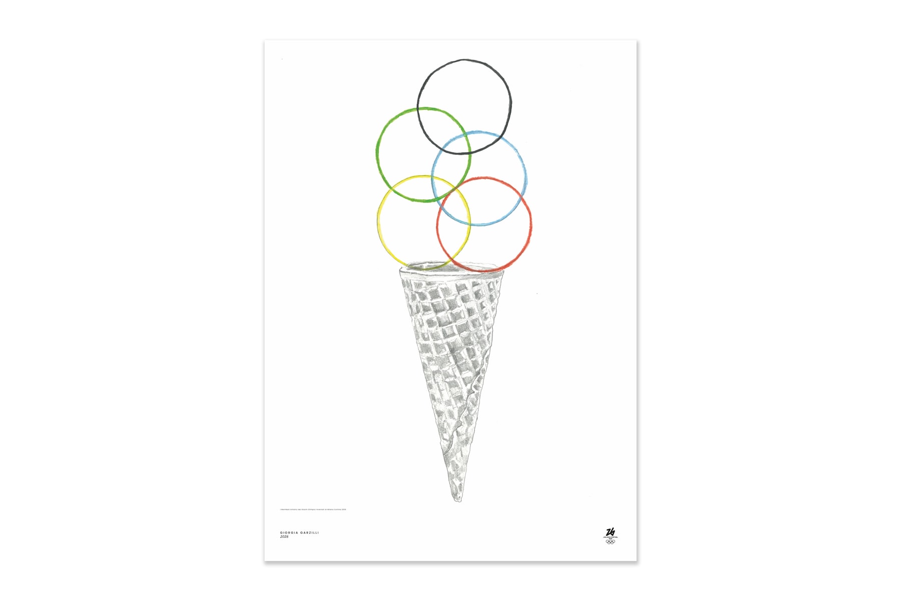 Milano Cortina Reveals 2026 Olympics and Paralympics Posters art artworks