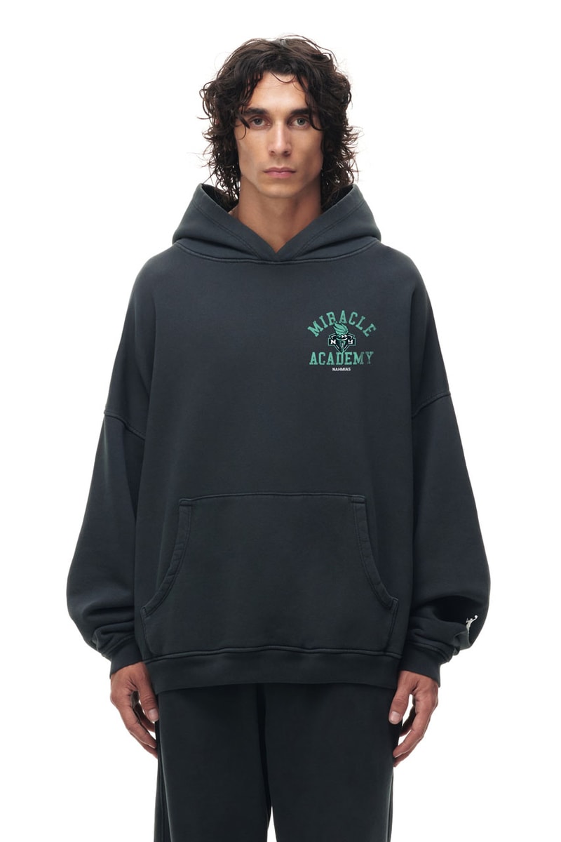 NAHMIAS Miracle Academy x NBA x Fanatics Collab Drop New York Knicks Shirt Timothée Chalamet courtside finals basketball