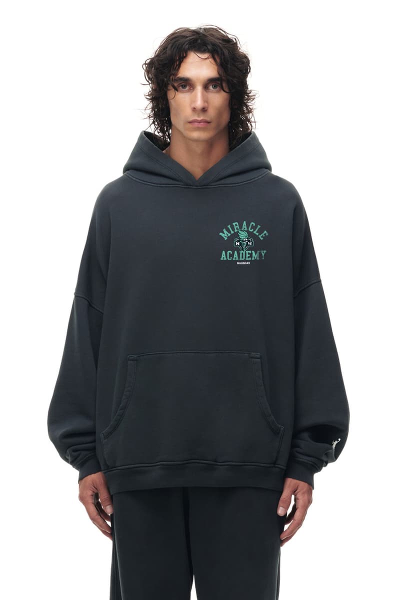 NAHMIAS Miracle Academy x NBA x Fanatics Collab Drop New York Knicks Shirt Timothée Chalamet courtside finals basketball