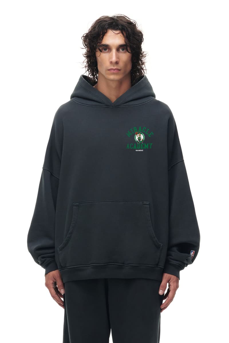 NAHMIAS Miracle Academy x NBA x Fanatics Collab Drop New York Knicks Shirt Timothée Chalamet courtside finals basketball