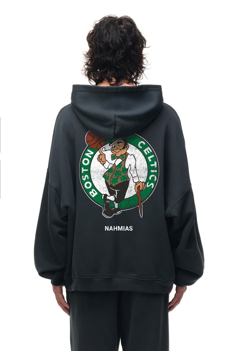 NAHMIAS Miracle Academy x NBA x Fanatics Collab Drop New York Knicks Shirt Timothée Chalamet courtside finals basketball