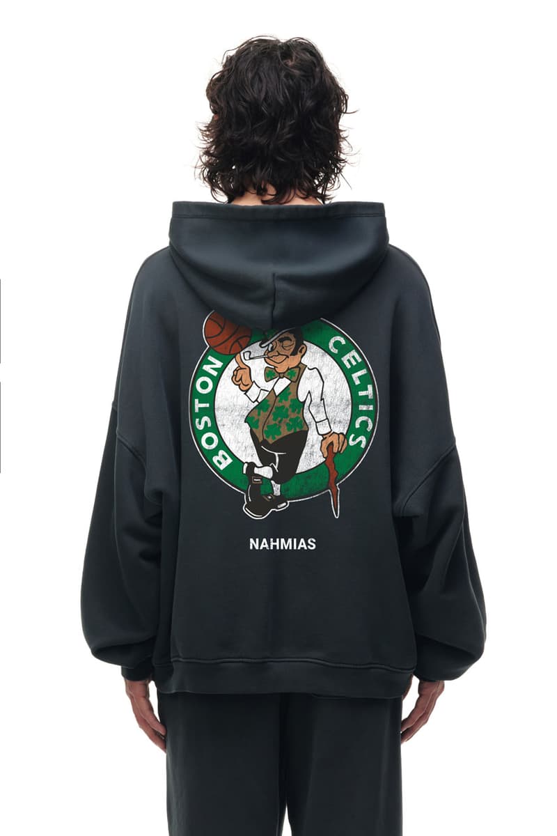 NAHMIAS Miracle Academy x NBA x Fanatics Collab Drop New York Knicks Shirt Timothée Chalamet courtside finals basketball
