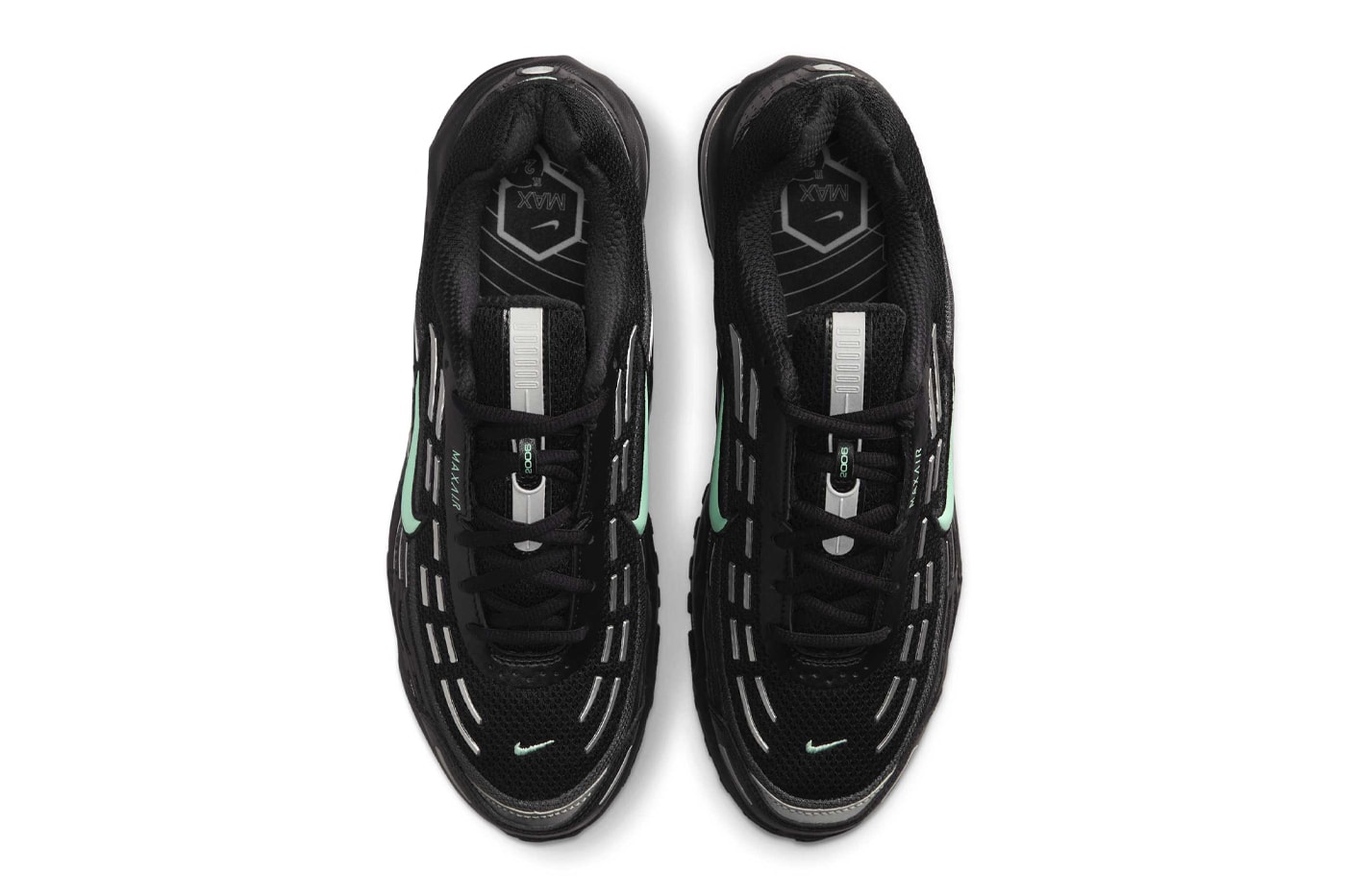 Official Look at the Nike Air Max TL 2.5 "Black/Mint Foam" IB3074-003 Black/Mint Foam-Metallic Silver-Anthracite release info