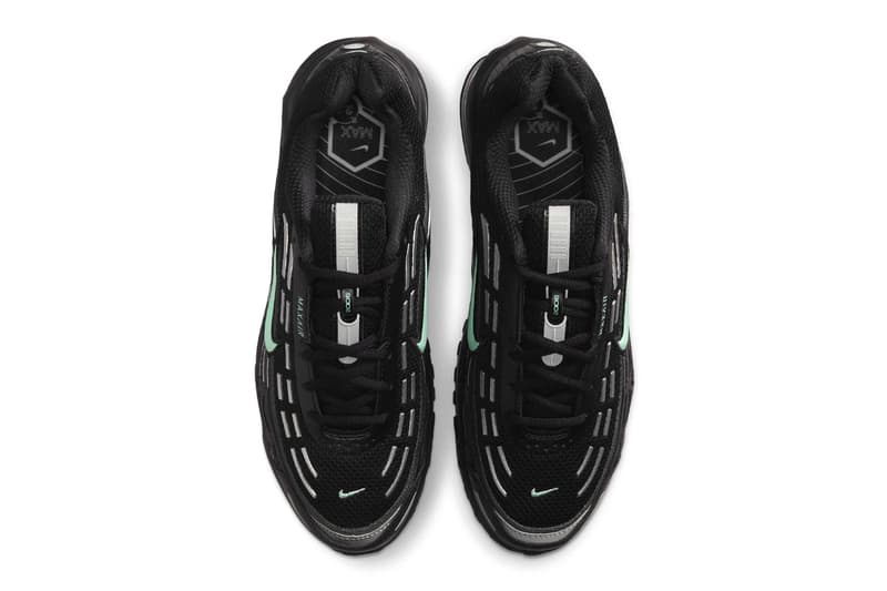 Official Look at the Nike Air Max TL 2.5 "Black/Mint Foam" IB3074-003 Black/Mint Foam-Metallic Silver-Anthracite release info