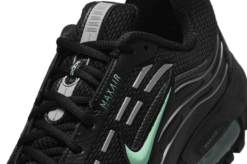Official Look at the Nike Air Max TL 2.5 "Black/Mint Foam" IB3074-003 Black/Mint Foam-Metallic Silver-Anthracite release info