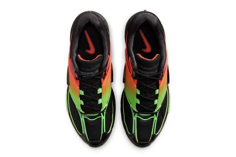Nike Air Pegasus Wave "Bright Crimson/Green Strike" Black/Bright Crimson-Green Strike-Black IB2984-001