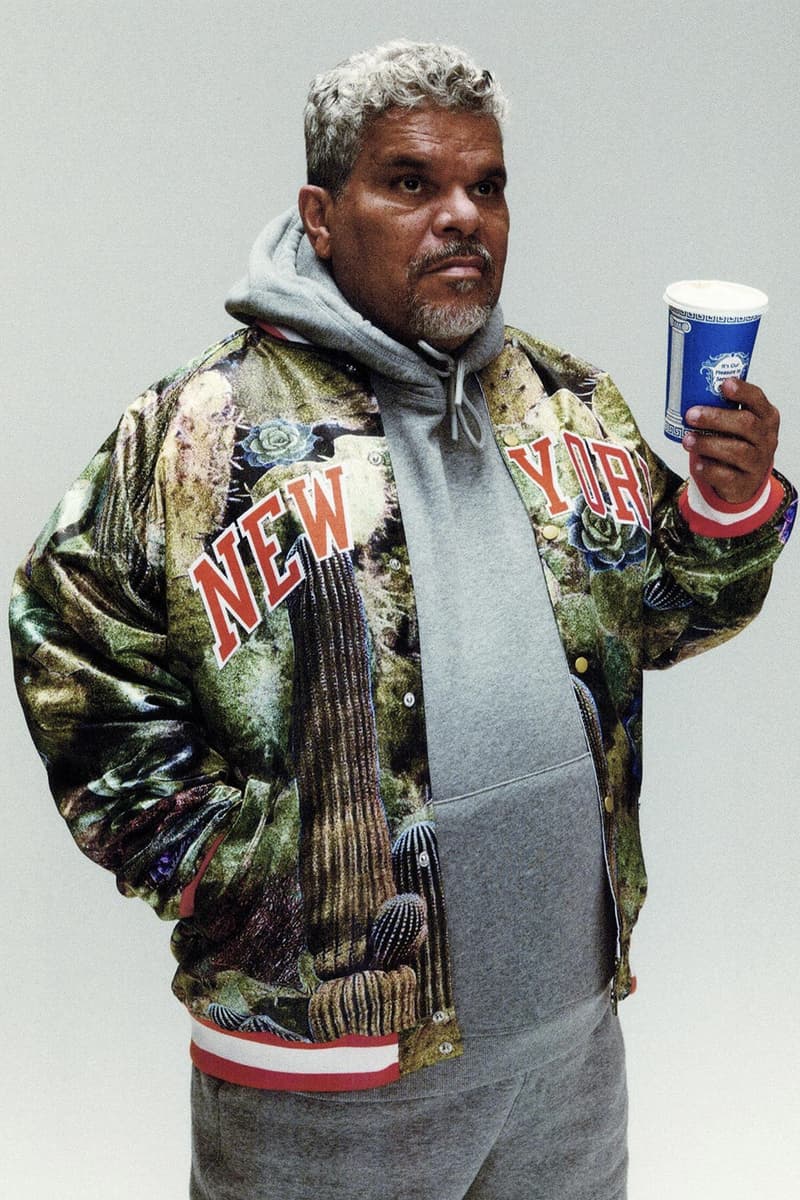 Salehe Bembury To Unveil New York Knicks Collaboration with Mitchell & Ness at Fanatics Fest luiz guzman nyc basketball nba jersey new york