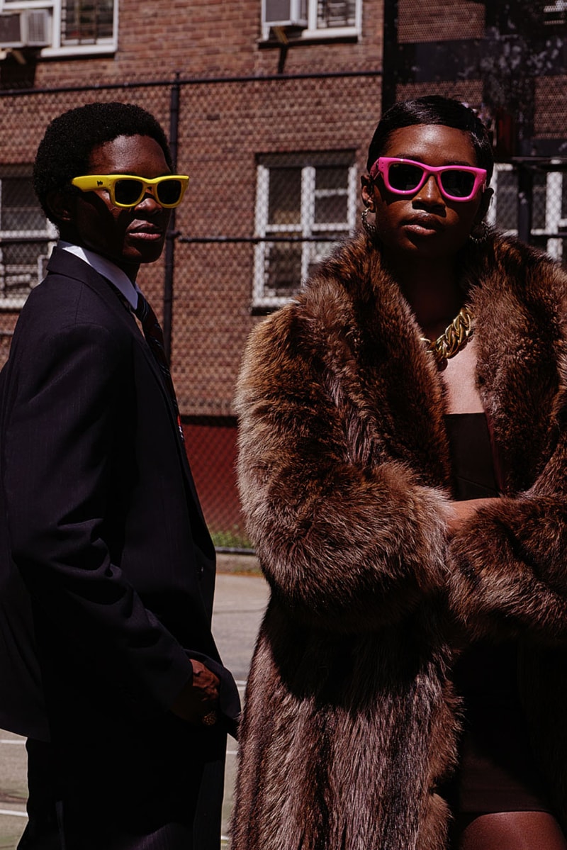 A$AP Rocky's First Ray-Ban Campaign As Creative Director Is Homegrown in Harlem wayfarer puffer release info collba met gala sunglasses price rihanna eyewear 