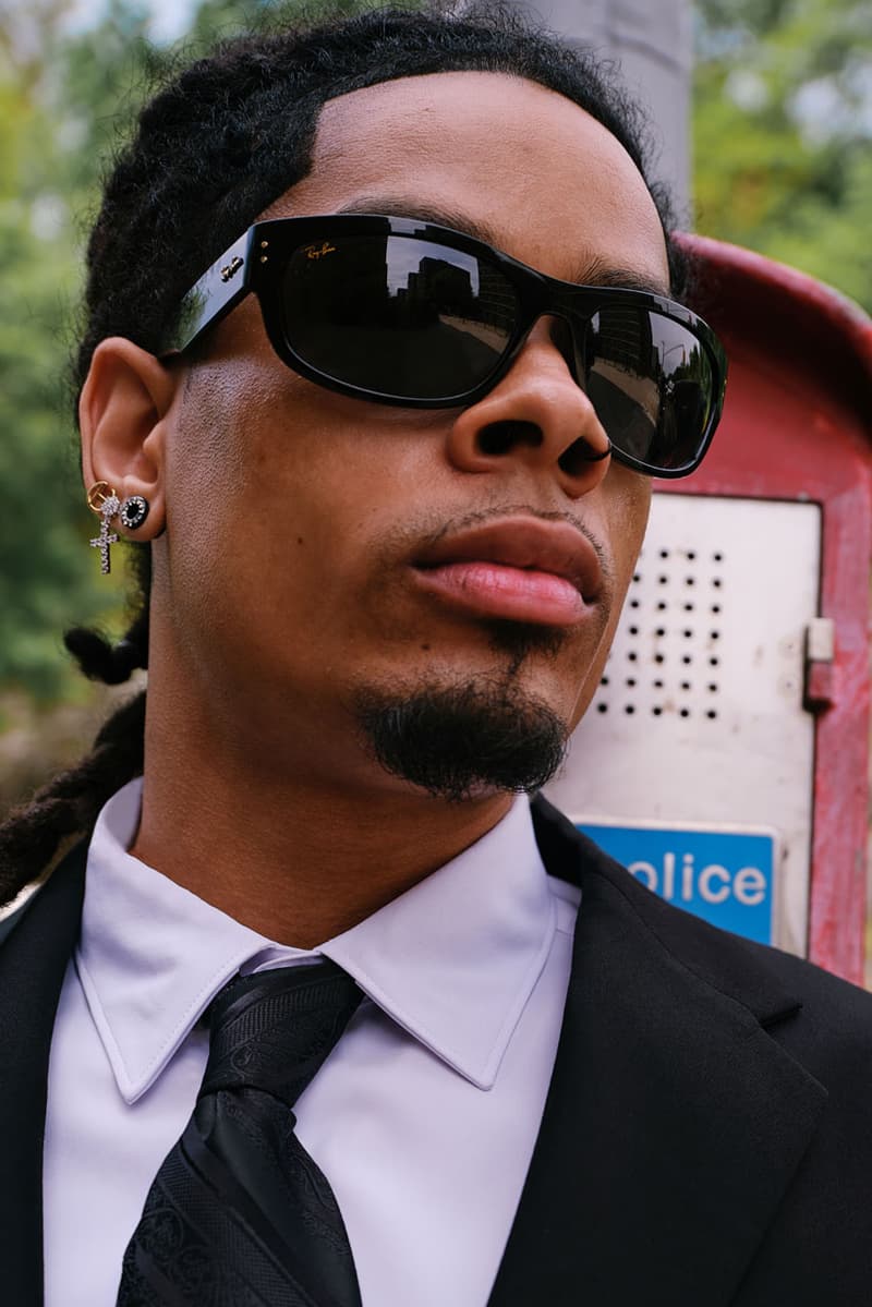 A$AP Rocky's First Ray-Ban Campaign As Creative Director Is Homegrown in Harlem wayfarer puffer release info collba met gala sunglasses price rihanna eyewear
