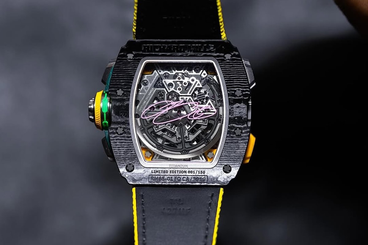 LeBron james Exclusive Richard Mille Lakers Inspired watch Release Info
