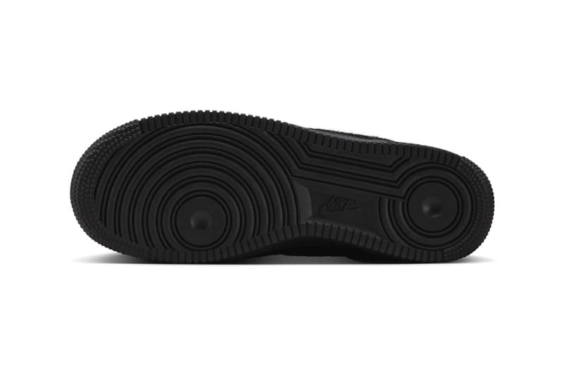Nike Air Force 1 Black Pony Hair II7398-001 Release Info