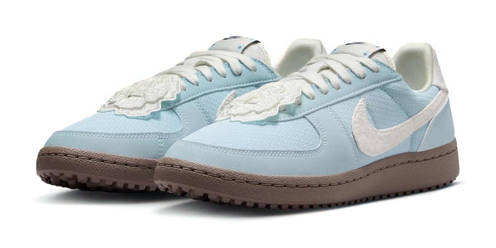 Nike Adds Crocheted Detailing to the Field General “Crochet/Celestine Blue”