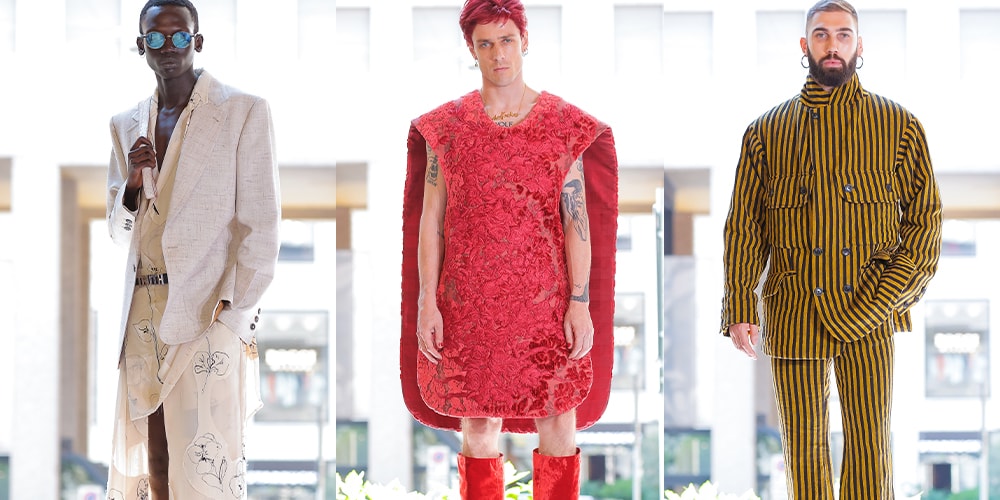 Vivienne Westwood Returns to Menswear with Bold “Dandy Meets Granny” Collection in Milan