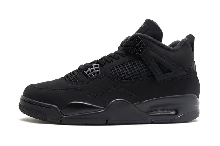 Retailer Images of This Year's Air Jordan 4 "Black Cat"