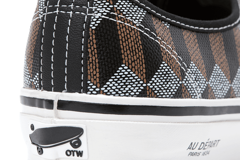 Au Départ Vans Authentic Collaboration friends and family sneakers footwear release information details date