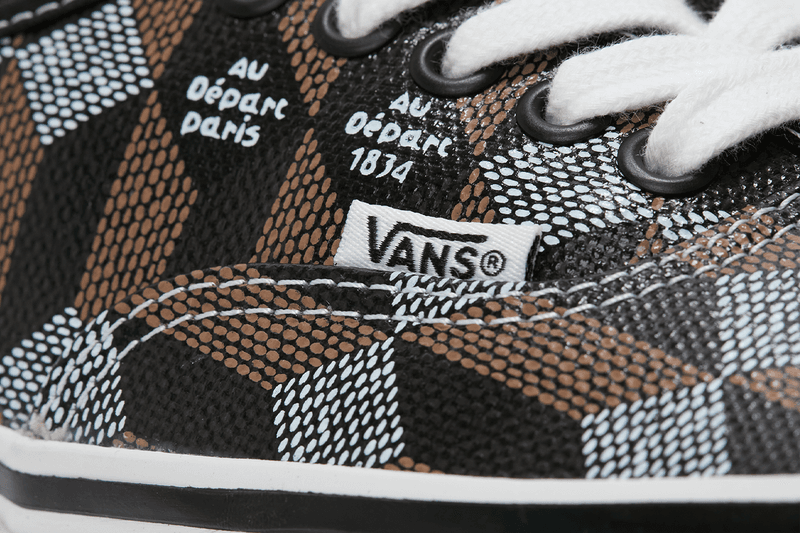 Au Départ Vans Authentic Collaboration friends and family sneakers footwear release information details date